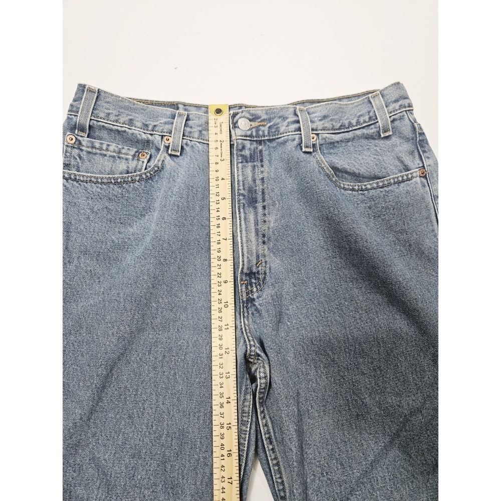 Vintage Levis 550 Jeans Size 36x30 Relaxed Fit Denim Blue Jeans Medium Wash - Picture 7 of 9